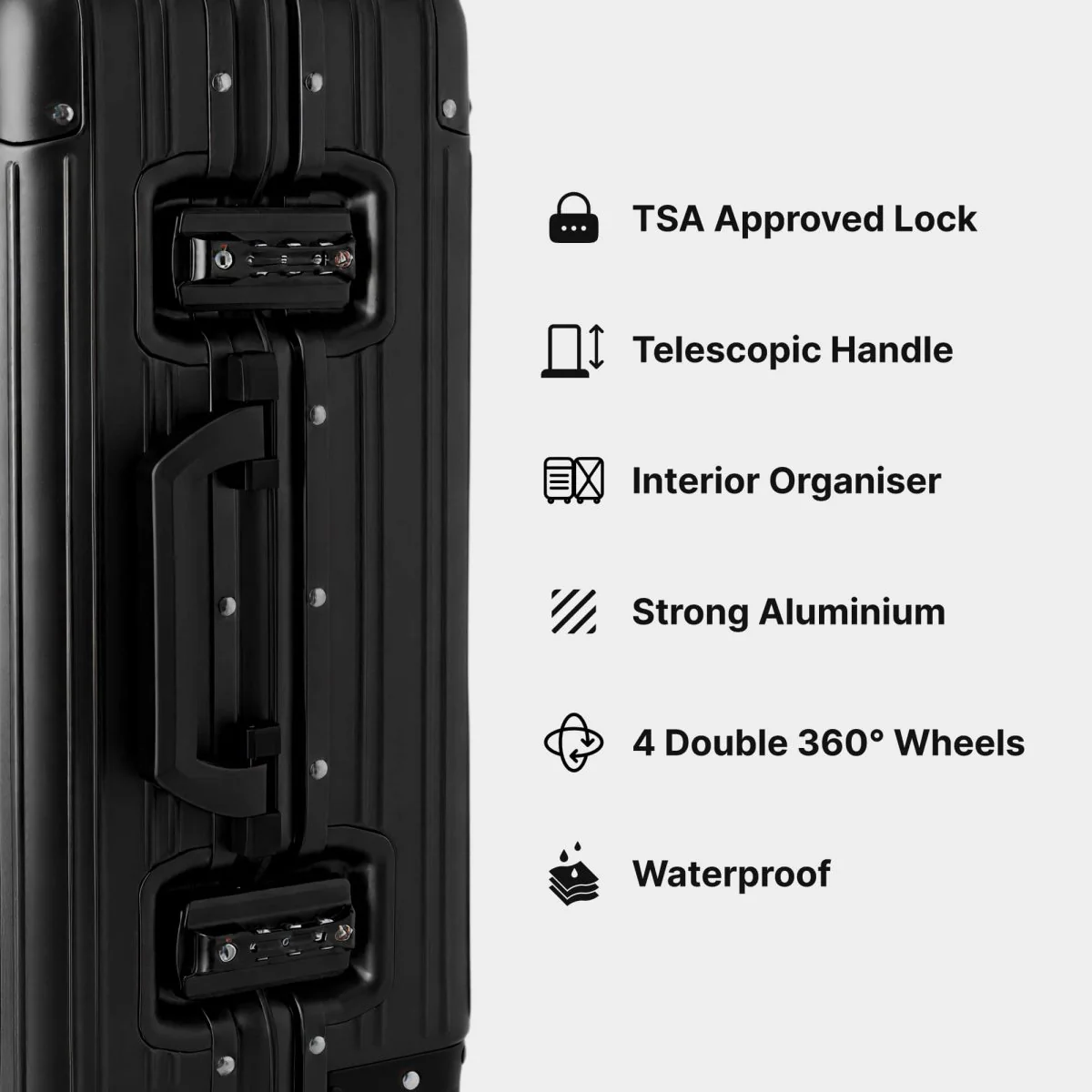 VAULTBAG® Aluminium Suitcase - Image 13