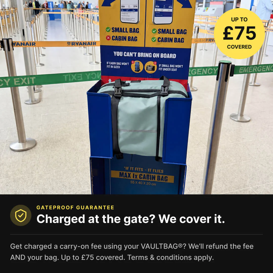 VAULTBAG® Original Under Seat 40L (Ryanair/easyJet) - Image 26