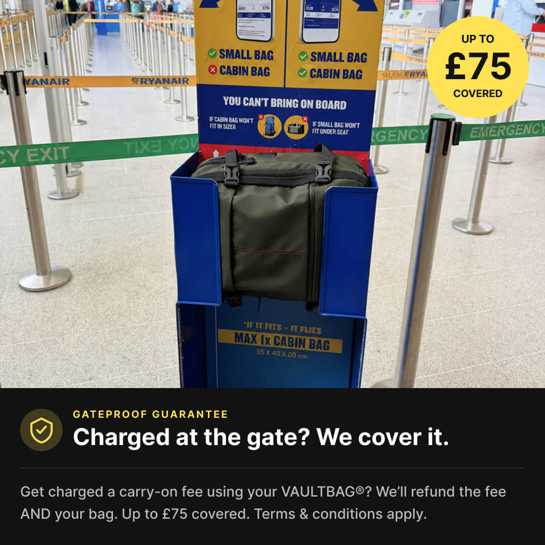 VAULTBAG® Original Under Seat 40L (Ryanair/easyJet) - Image 45