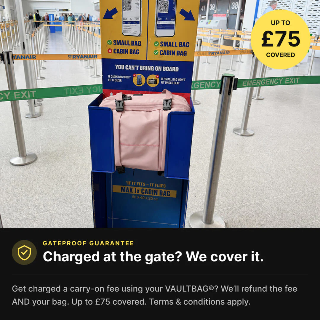 VAULTBAG® Original Under Seat 40L (Ryanair/easyJet) - Image 68