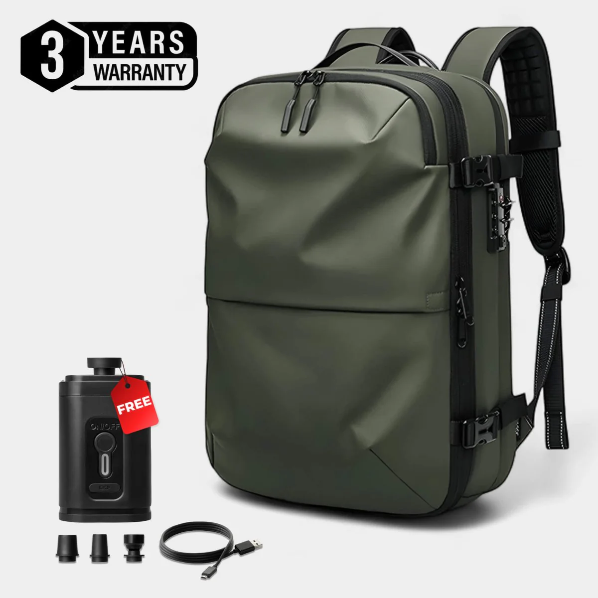 VAULTBAG® Matte Travel Backpack 60L - Image 37