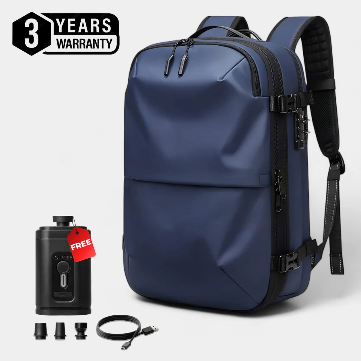 VAULTBAG® Matte Travel Backpack 60L - Image 54